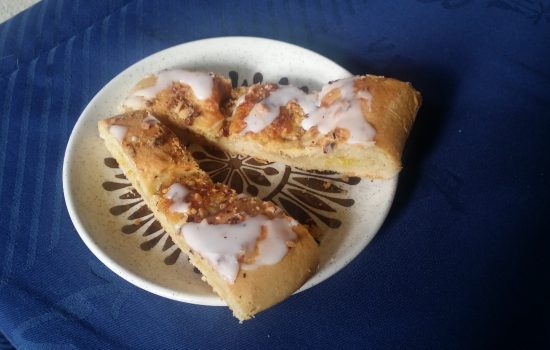 Grandmother`s easy Danish kringle.