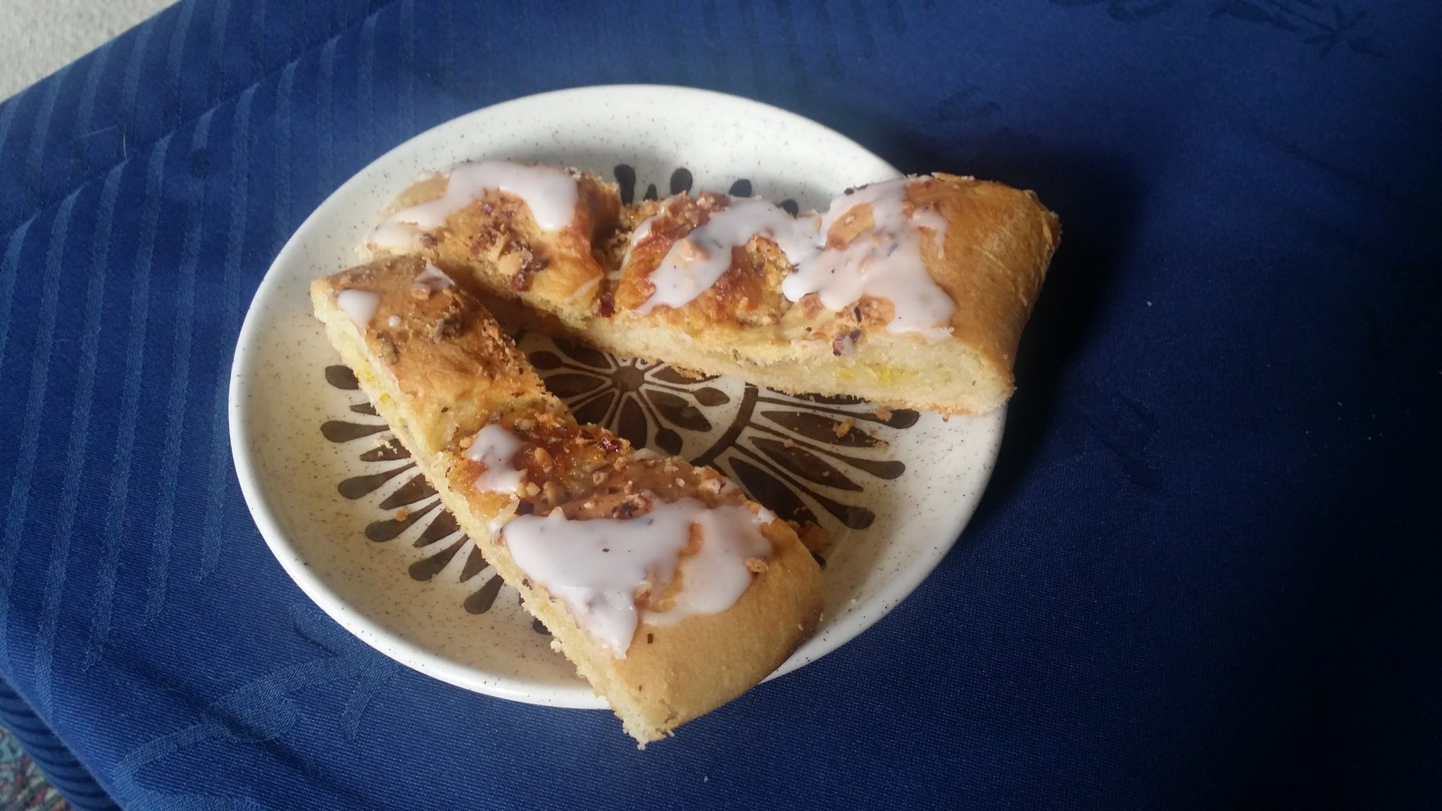 Grandmother`s easy Danish kringle.